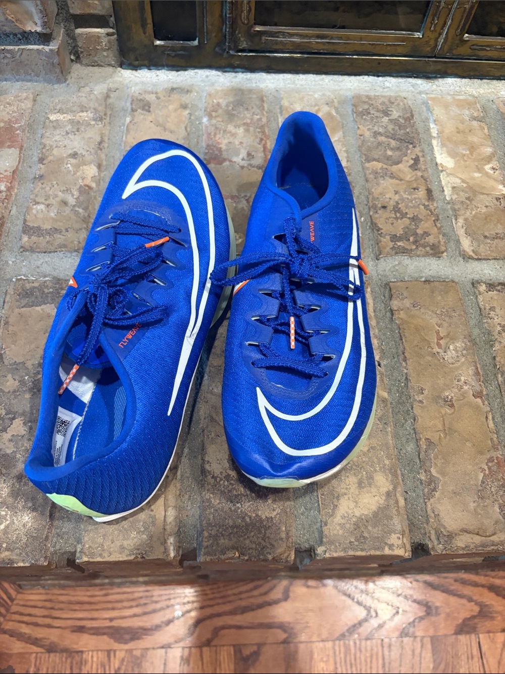Nike Men’s/Women’s Royal Blue Lightweight Track Spike with White Swoosh